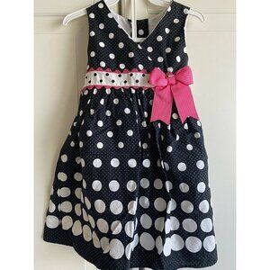 Rare Editions Girl’s 4T Black‎ Sleeveless Dress